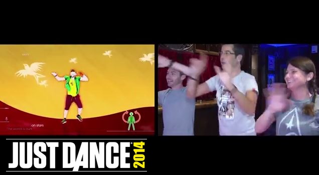 Just Dance 2014 "The World is Ours" avec Bruce Grannec et Fanny Bouton